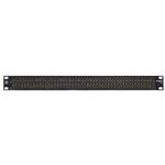Black Lion Audio PBRTT 96 Point TT Patch Bay With DB25 Connectors Front View
